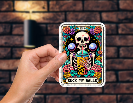 Suck my balls - Vinyl Sticker