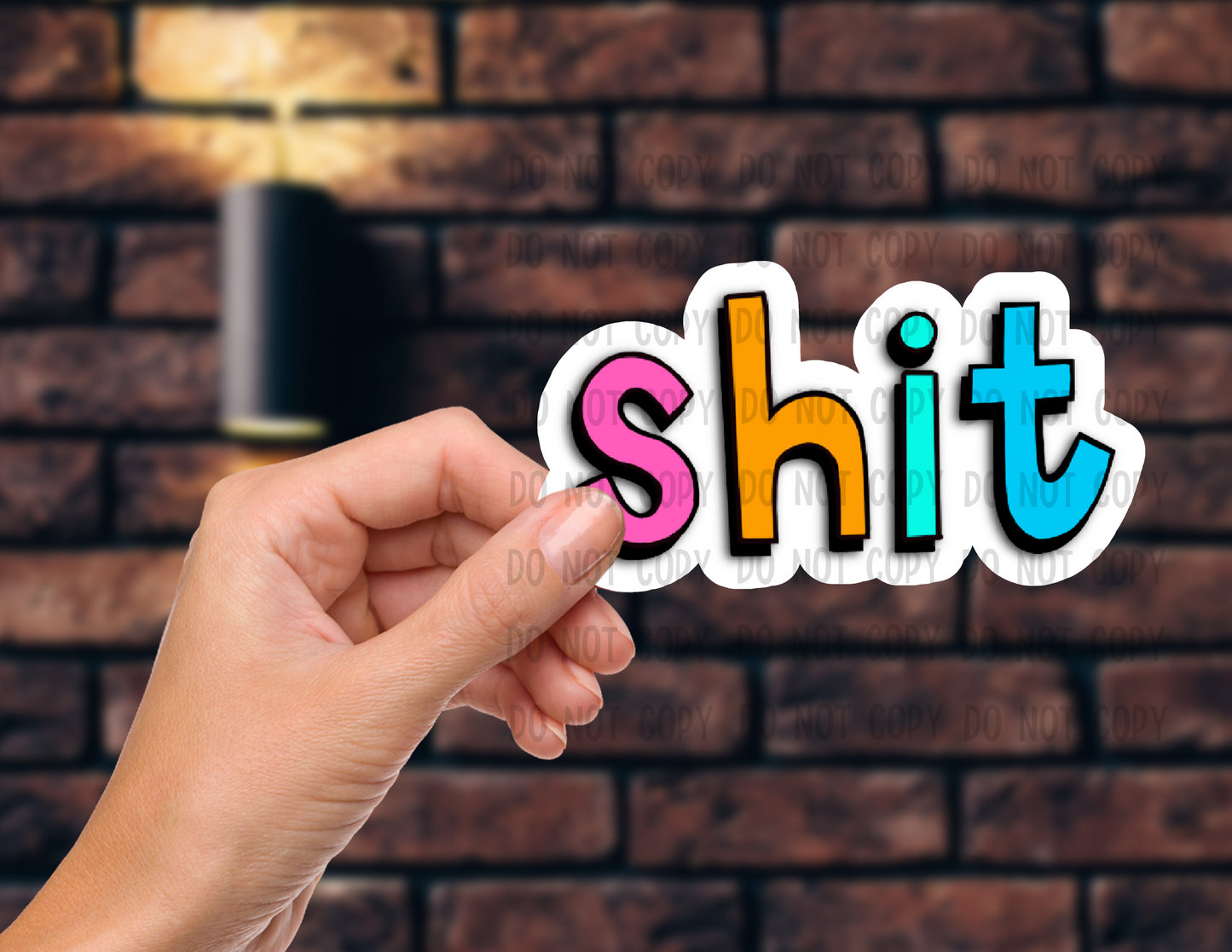 Shit - Vinyl Sticker