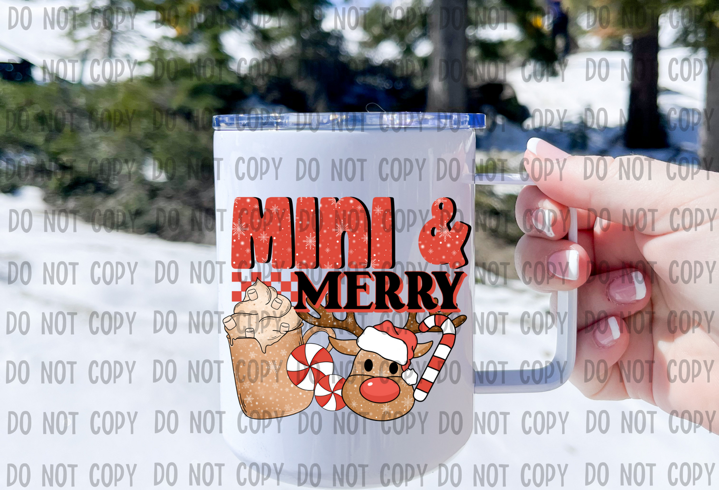 Mini & Merry - UV DTF Decal