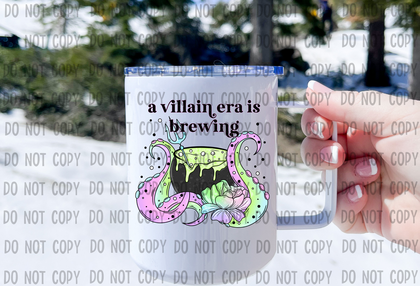 A Villain Era Is Brewing - UV DTF Decal