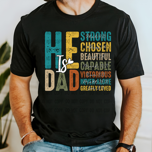 He is dad - DTF