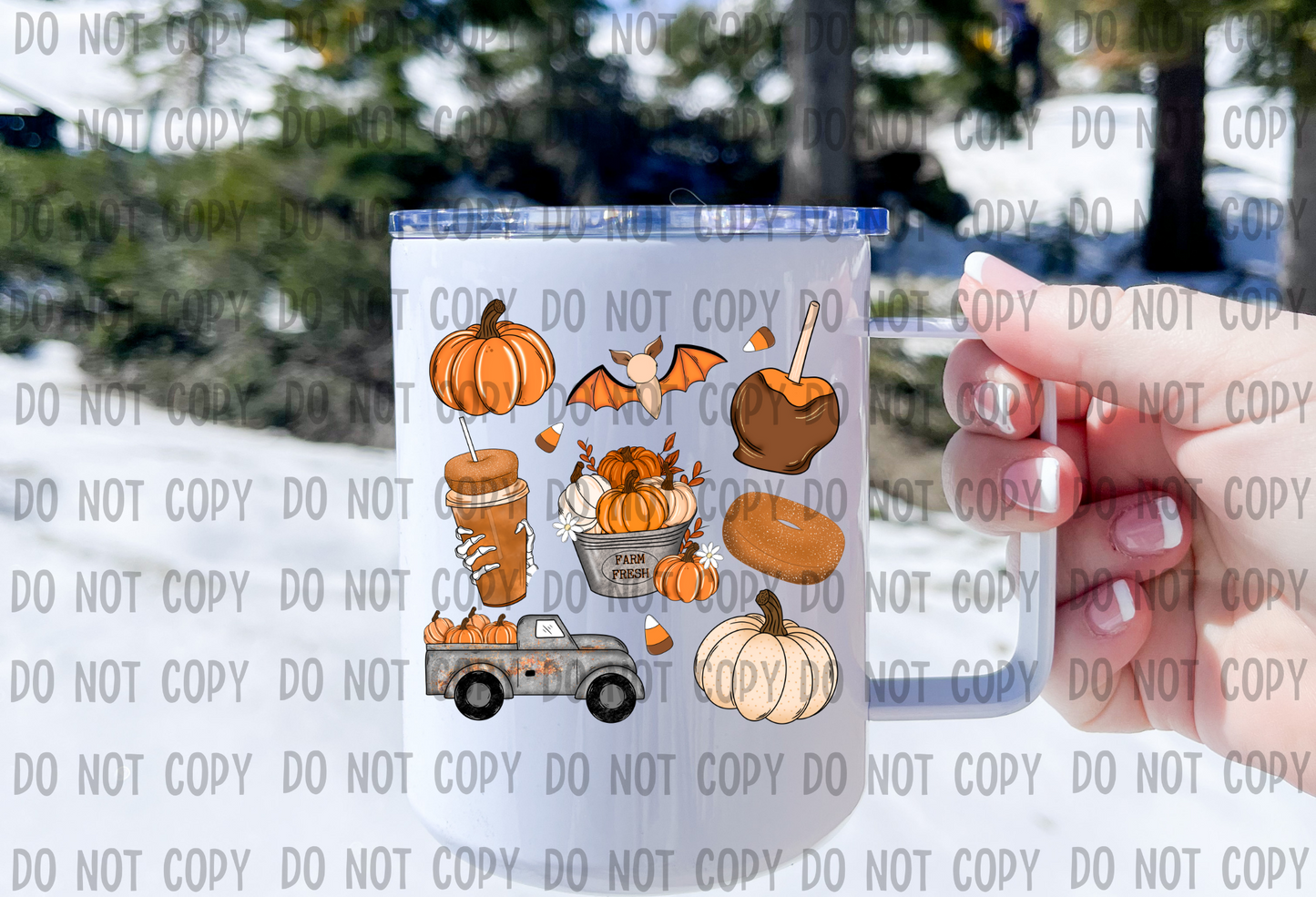 Fall Things - UV DTF Decal