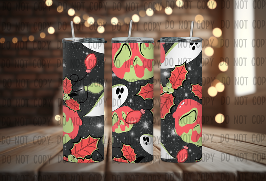 Spooky Christmas - Sublimation 20oz Straight Wrap