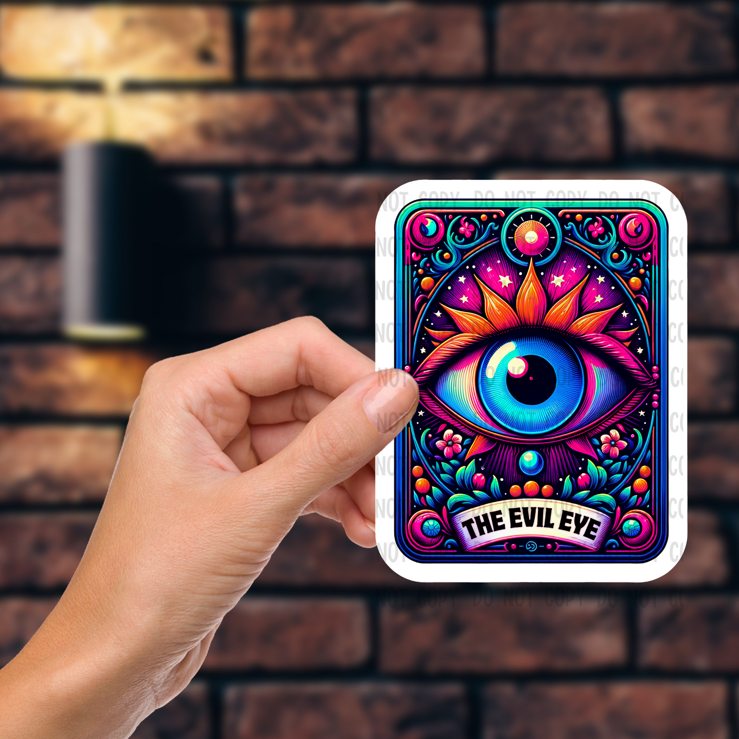 The eye- Vinyl Sticker