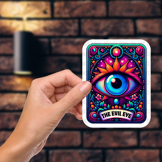 The eye- Vinyl Sticker