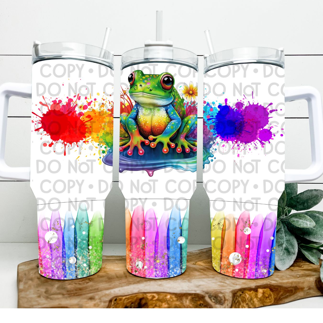 Frog - 40oz  Sublimation Wrap