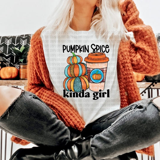 Pumpkin Spice Kinda Girl - DTF