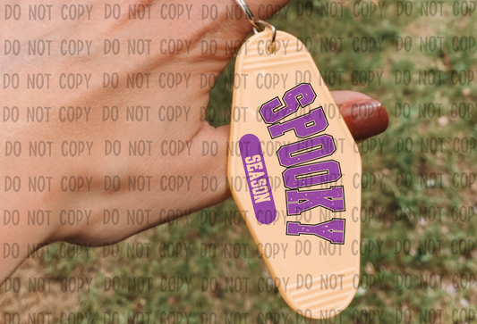 Spooky Season - UV DTF Keychain Decal