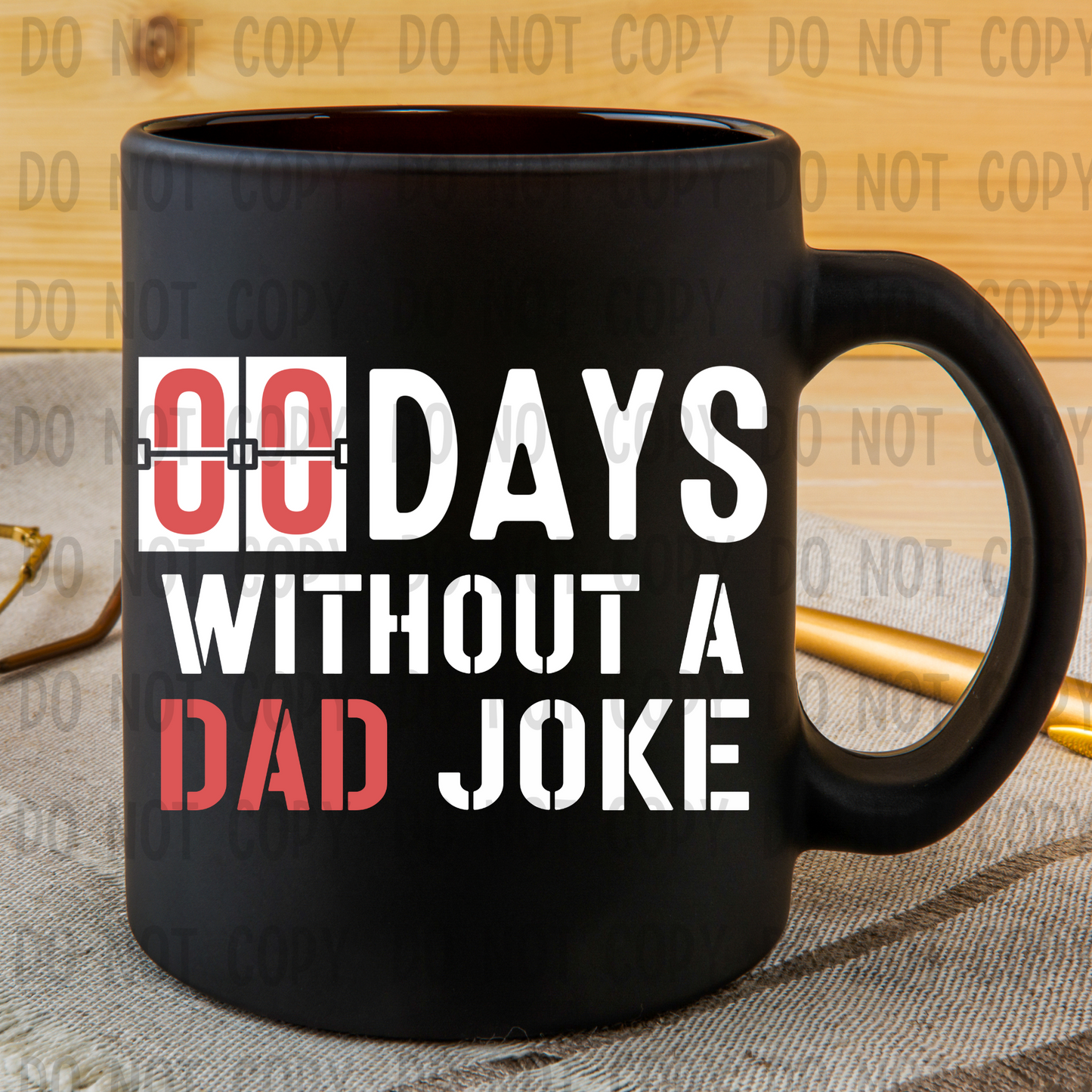 Dad jokes - UV DTF Decal