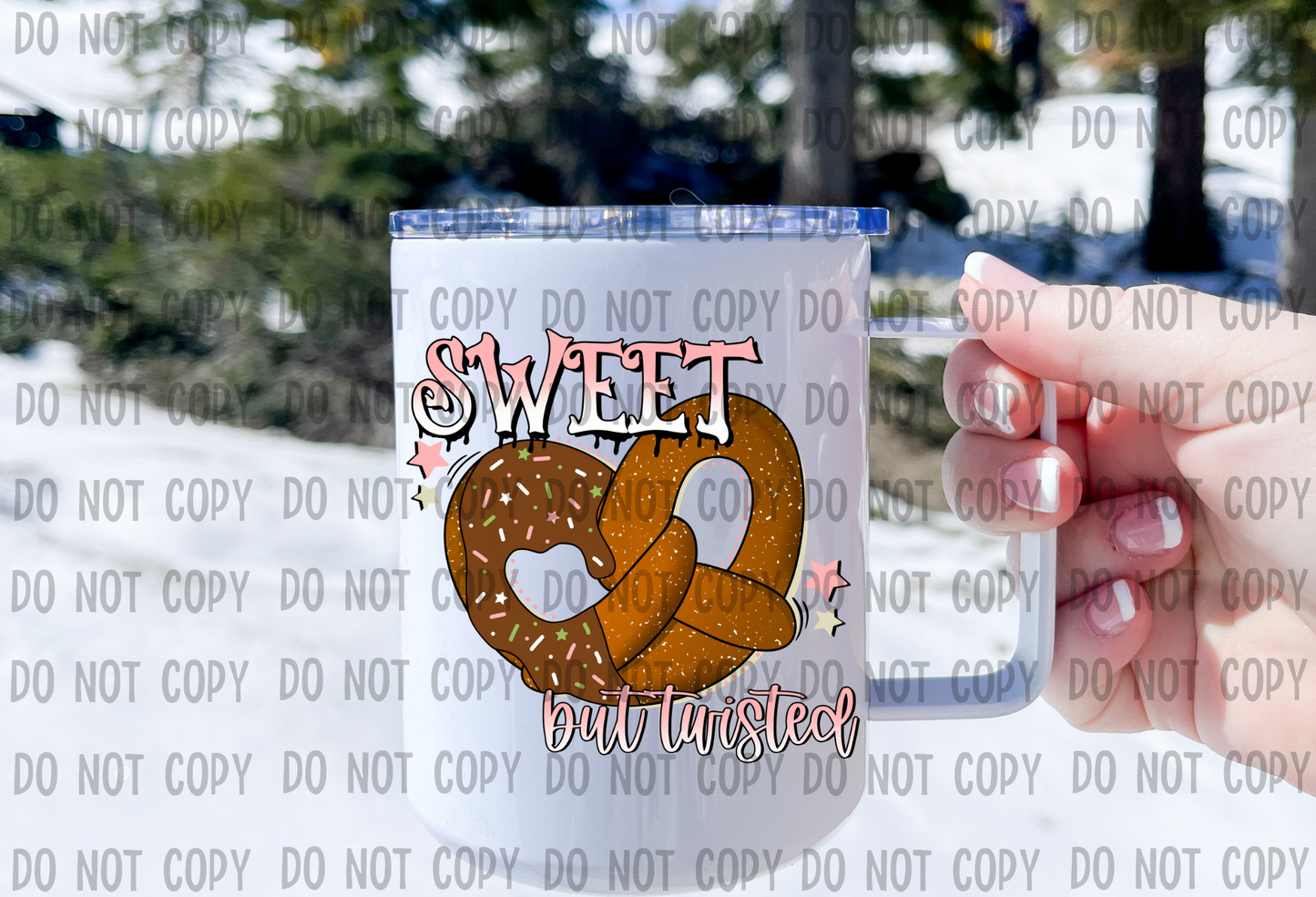 Sweet But Twisted - UV DTF Decal