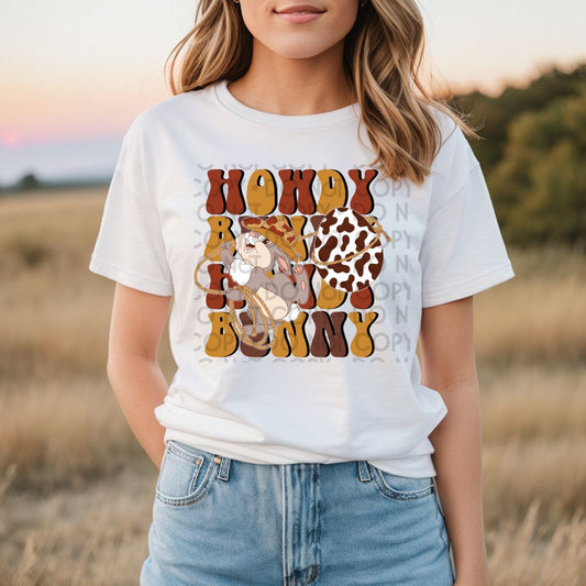 Howdy Bunny - DTF