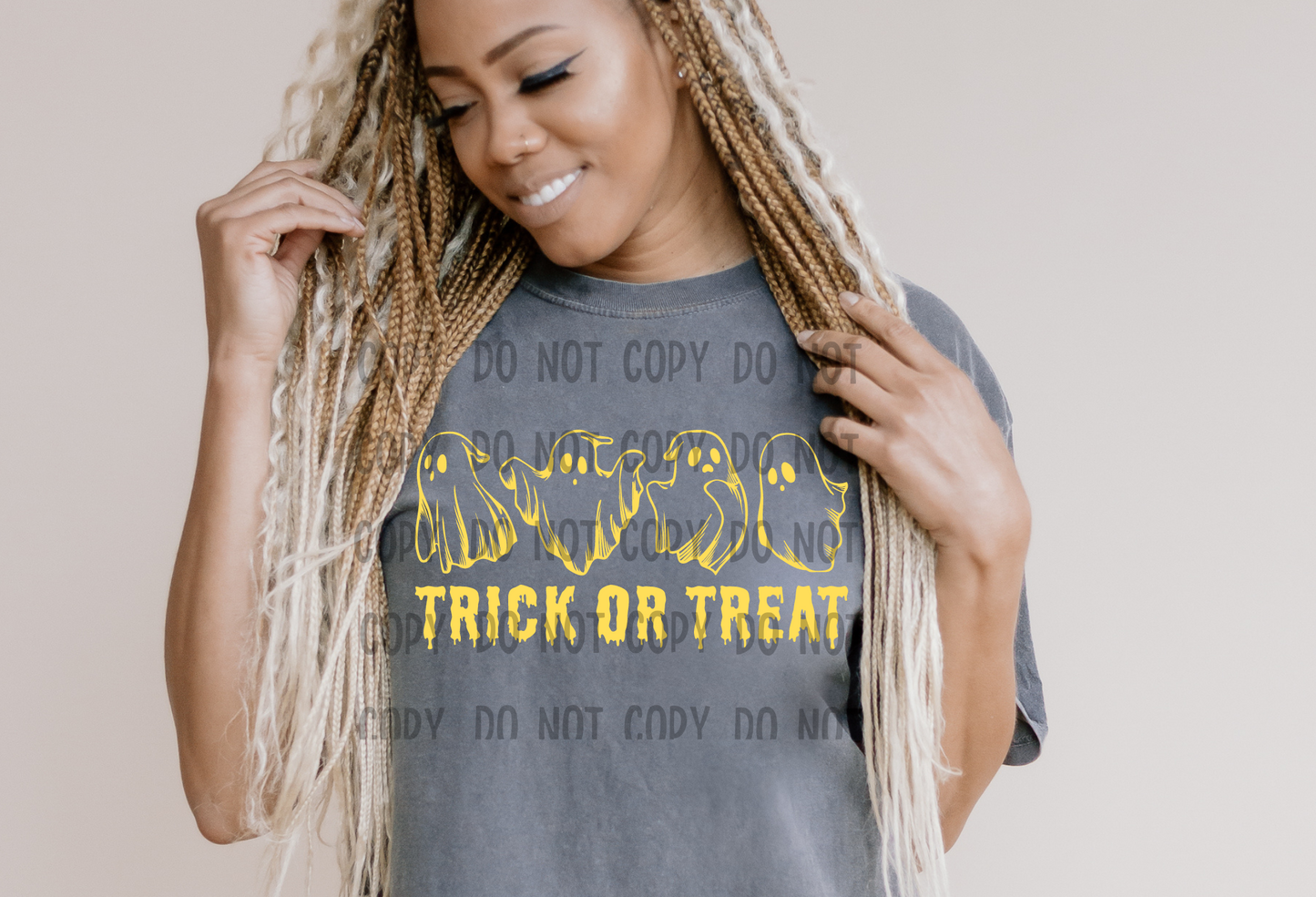 Trick Or Treat Yellow - DTF