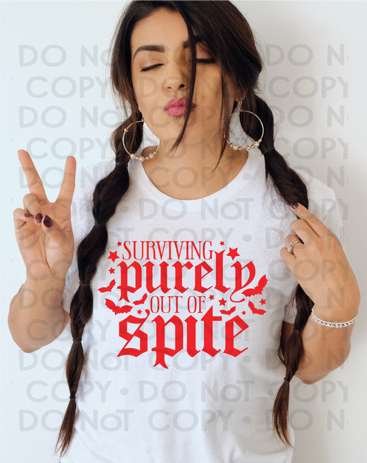 Surviving purely out of spite - DTF