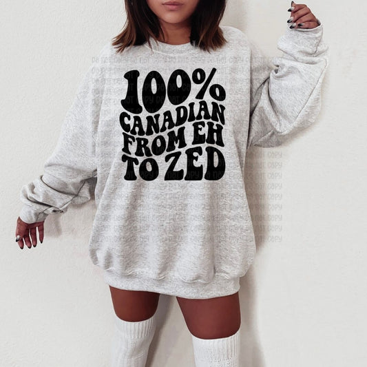 100% Canadian - DTF