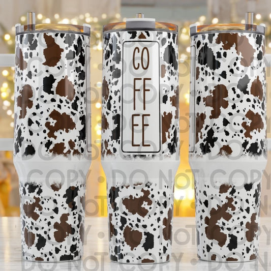 Coffee - 40oz  Sublimation Wrap