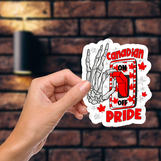 Canadian Pride EXCLUSIVE - Vinyl Sticker