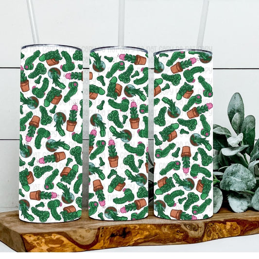 Cactus Peens - Sublimation 20oz Skinny Straight Wrap