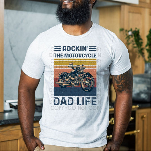 Motorcycle Dad Life - DTF