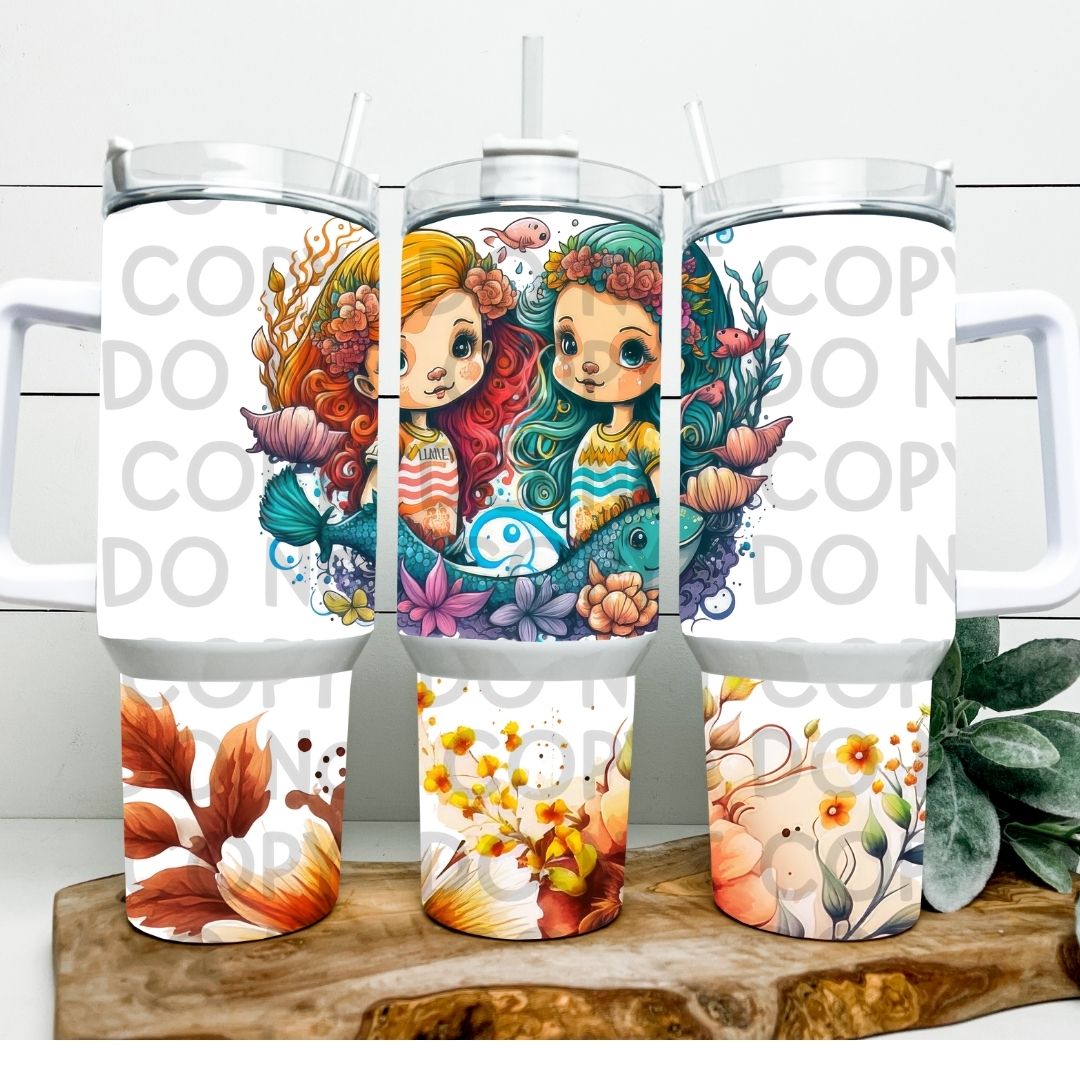 Mermaids - 40oz  Sublimation Wrap