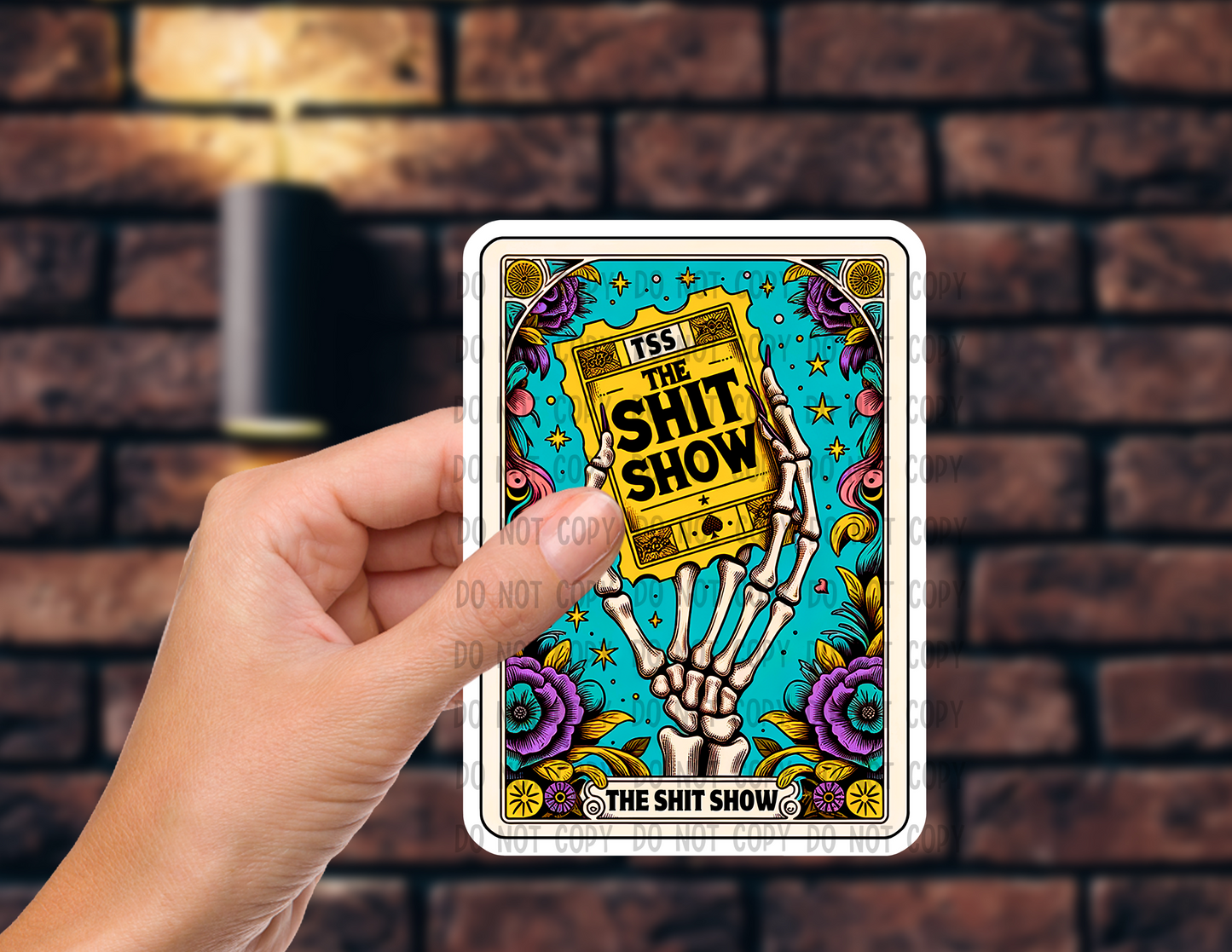 The shit show - Vinyl Sticker