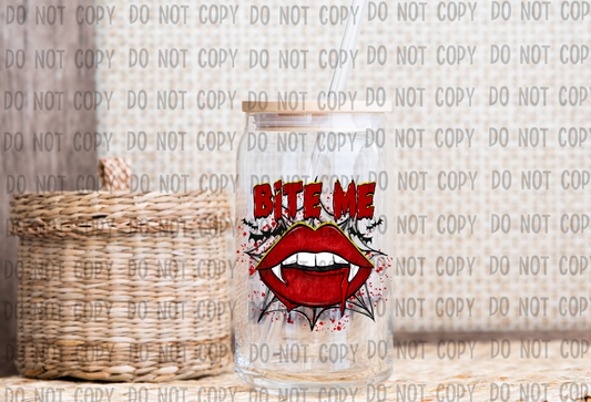 Bite Me - UV DTF Decal