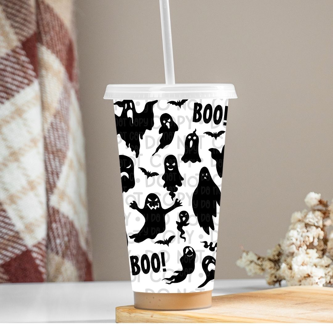 Boo - UV DTF 24oz Wrap