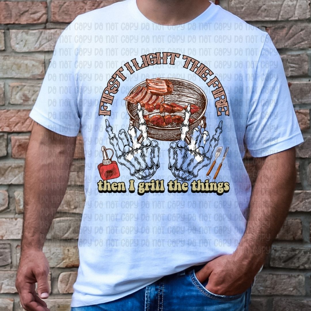 First I Light The Fire - DTF