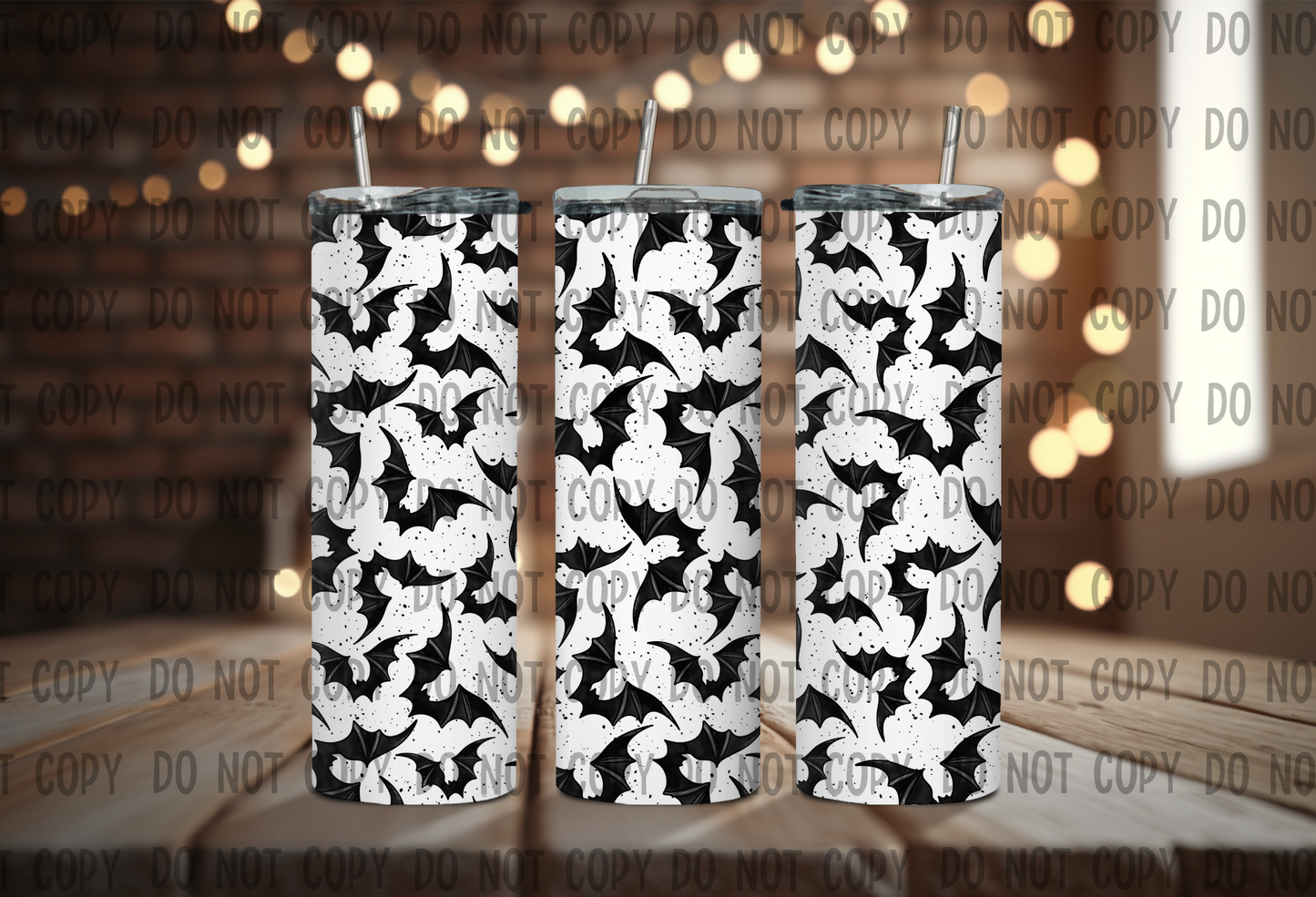 Fifty shades of spooky - Sublimation 20oz Straight Wrap