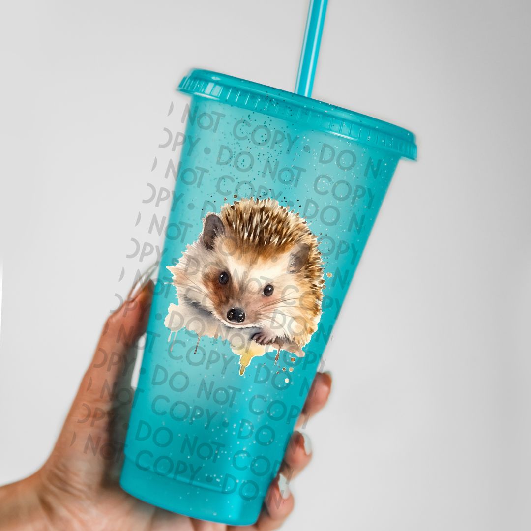 Baby Hedgehog - UV DTF Decal