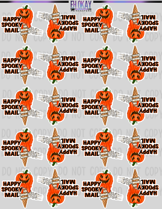 Happy mail - Vinyl sticker sheet