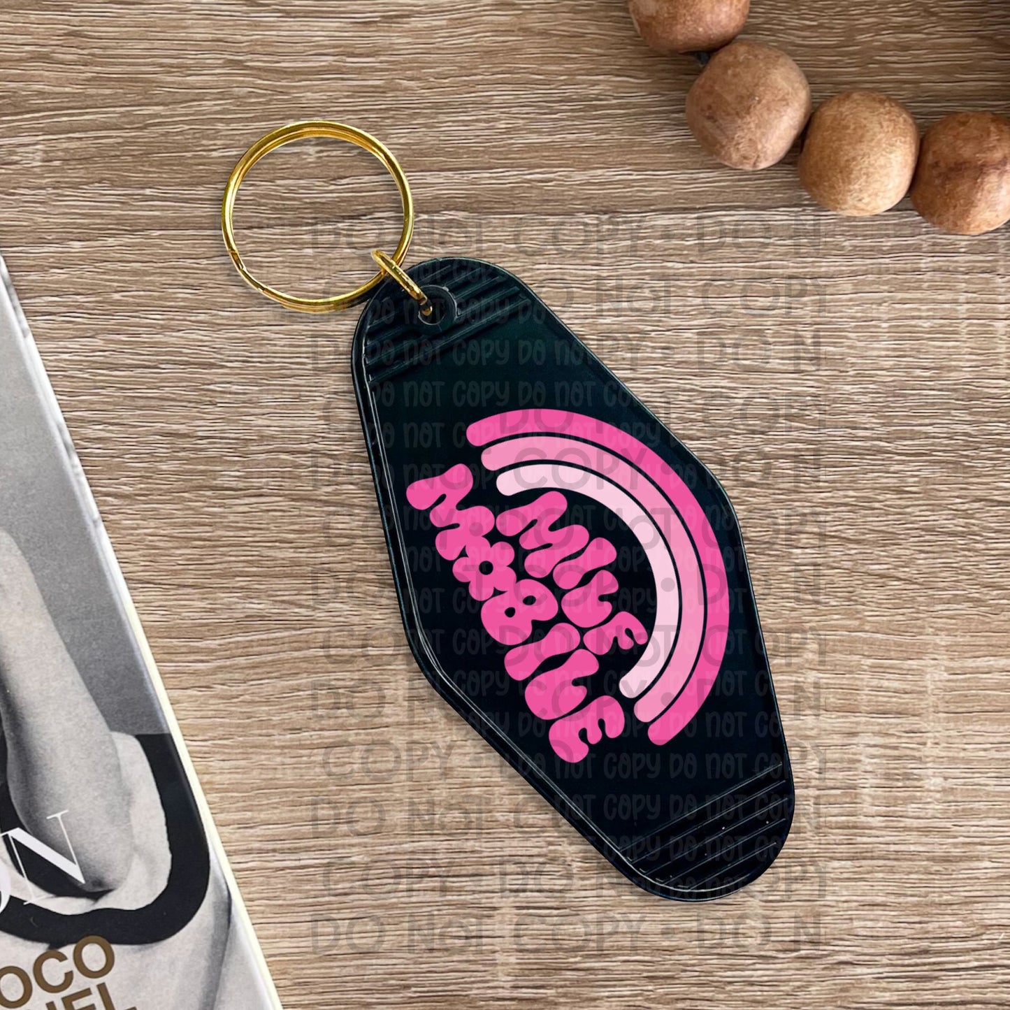 Milf Mobile - UV DTF Keychain Decal