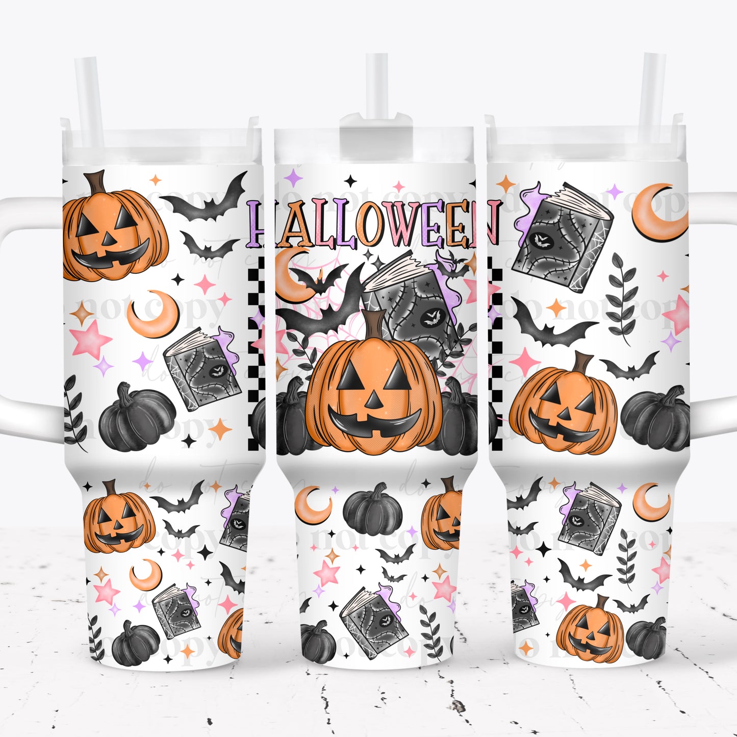 CSC Halloween - 40oz  UV DTF Wrap