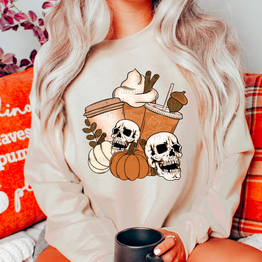 Pumpkin Spice Skellie - DTF