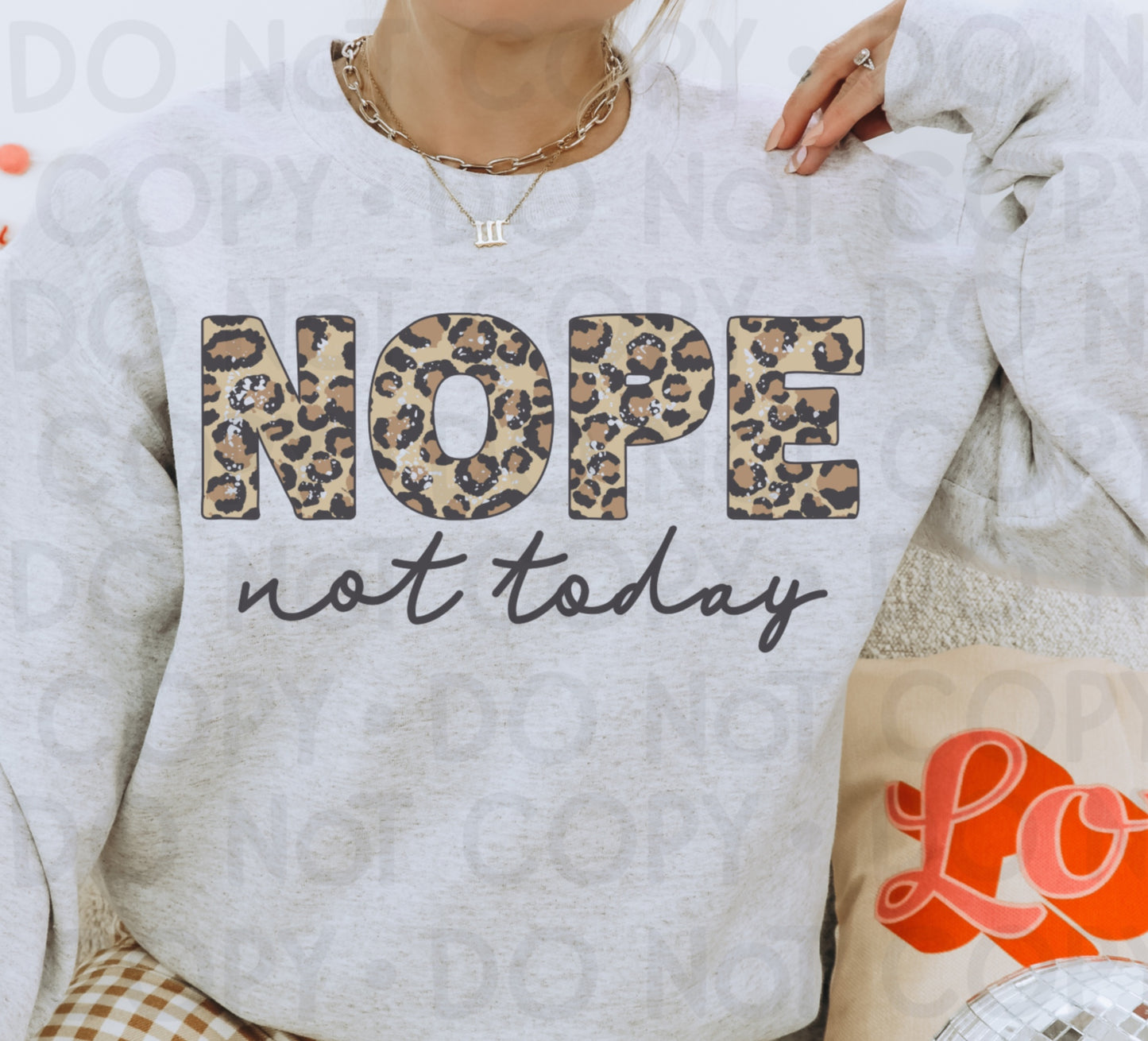 NOPE Not Today - DTF