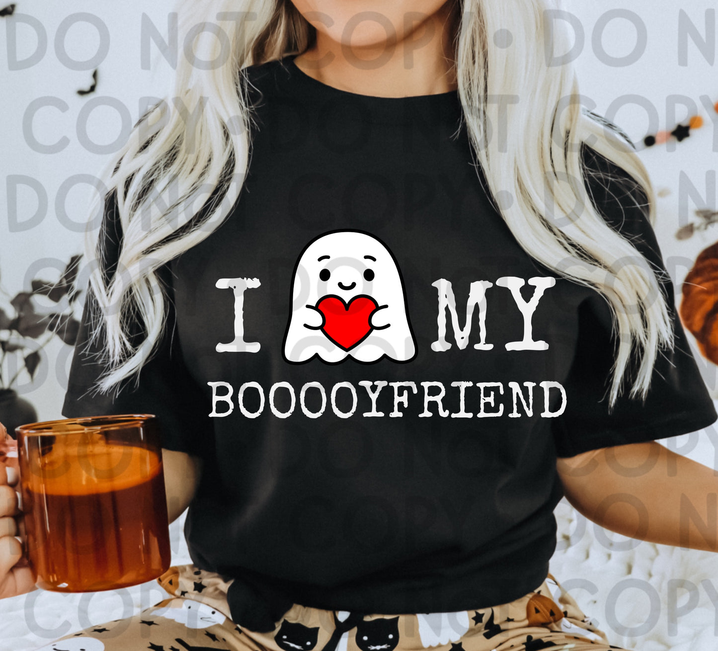 Love My Booooyfriend White - DTF