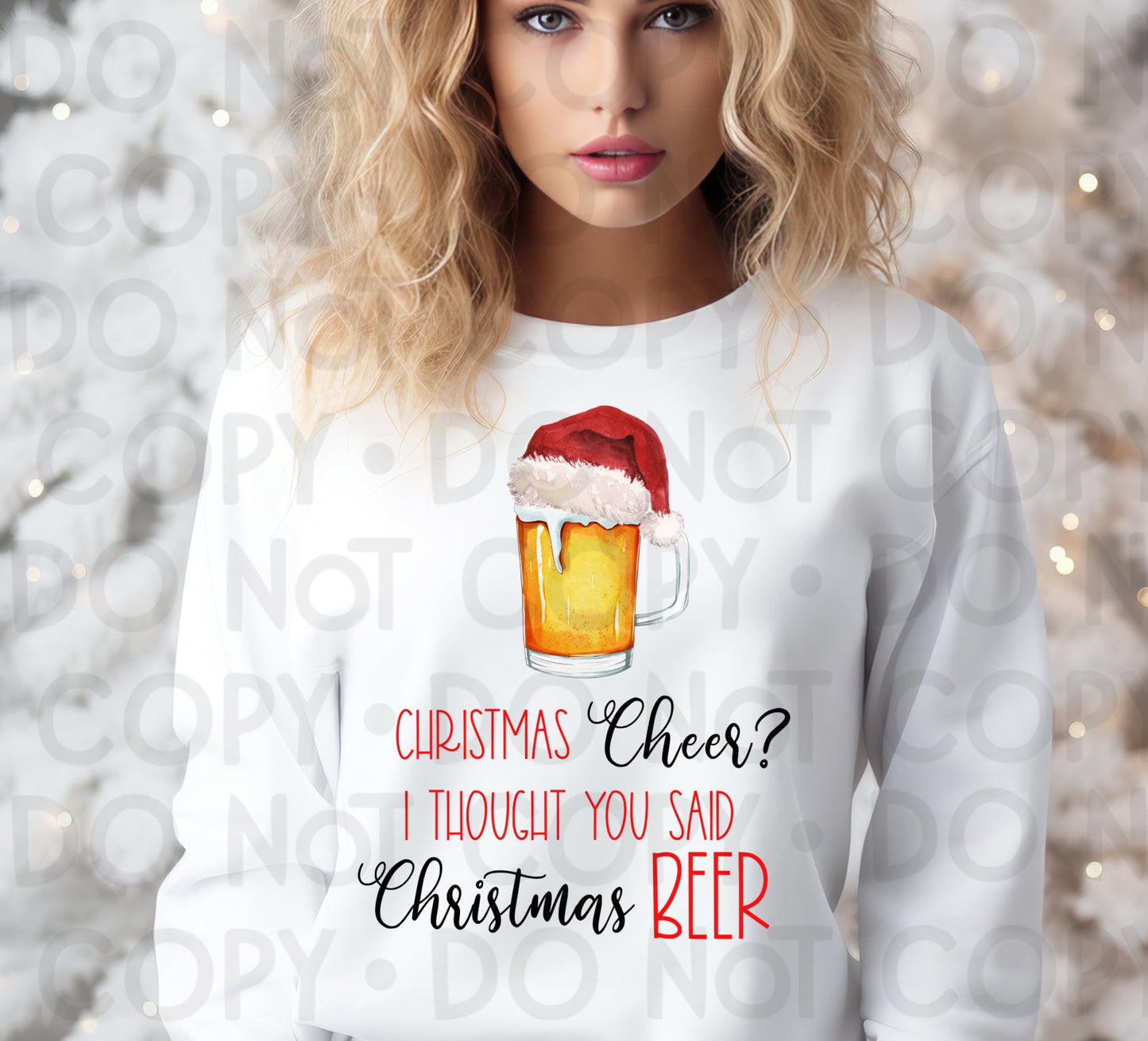 Christmas Beer - DTF