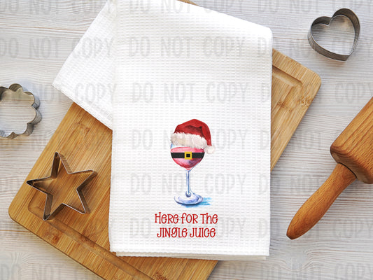 JINGLE JUICE DISH TOWEL - DTF