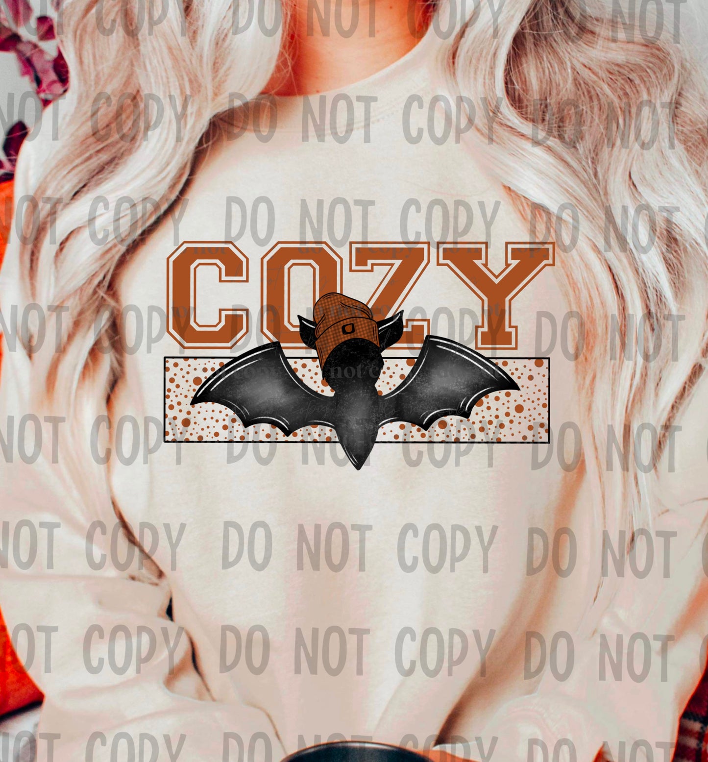 COZY BAT  - DTF