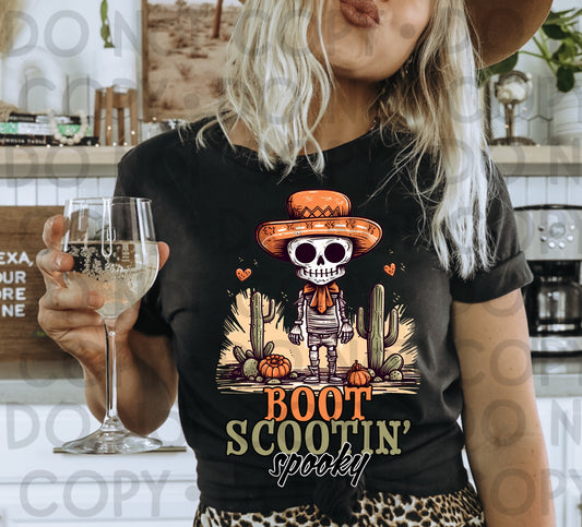 Boot Scootin Spooky - DTF