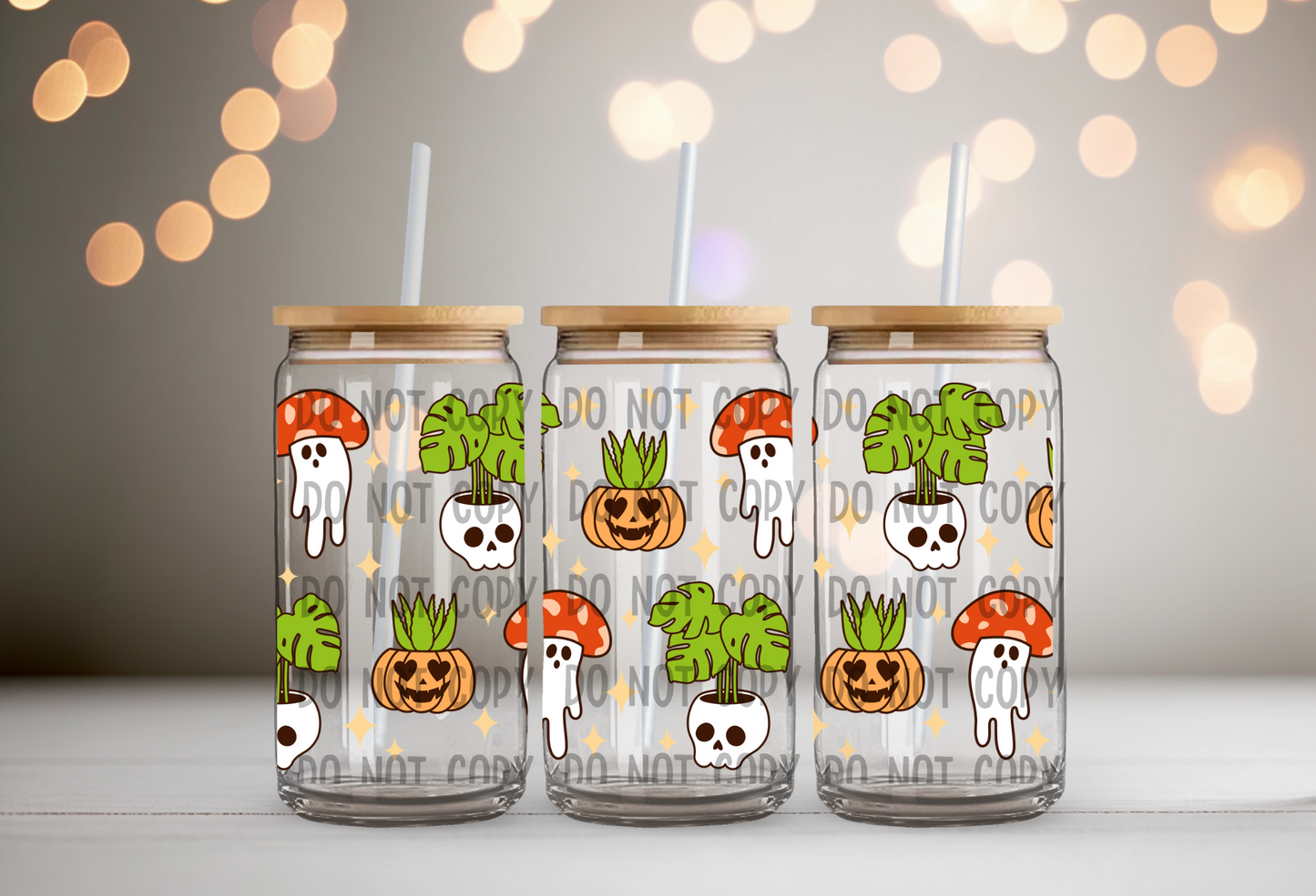 Spooky Veggies Wrap 16oz - UV DTF