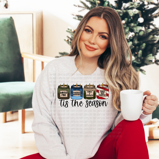 Tis the season candles - DTF