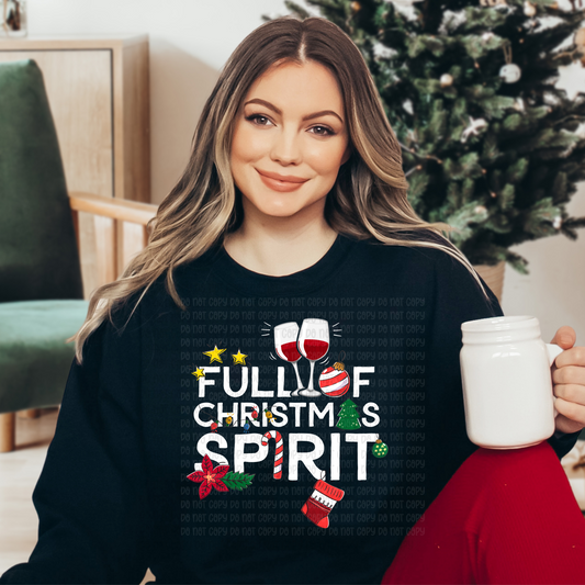 Full of Christmas spirit - DTF