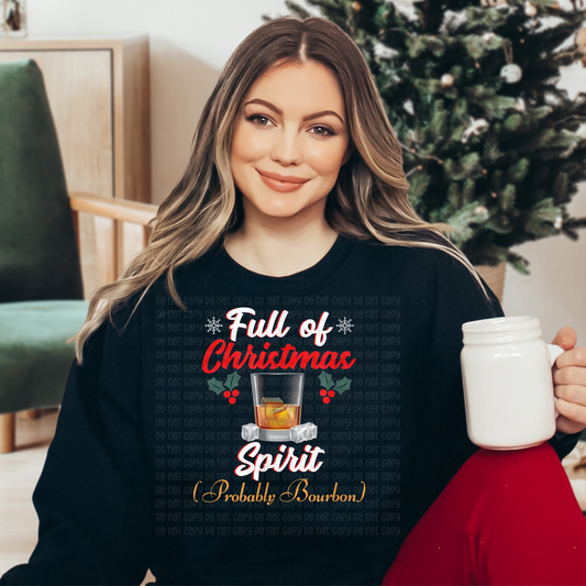 Full of Christmas Spirit - DTF