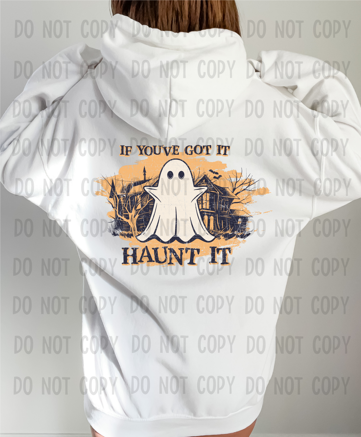 Haunt it distressed - DTF