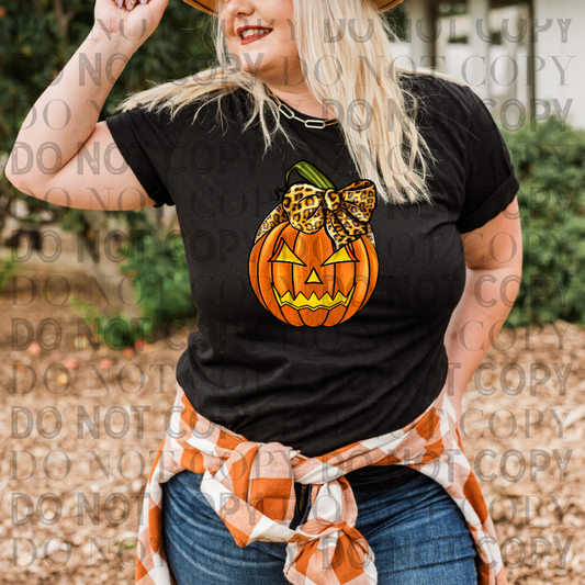 Pumpkin Bow - DTF