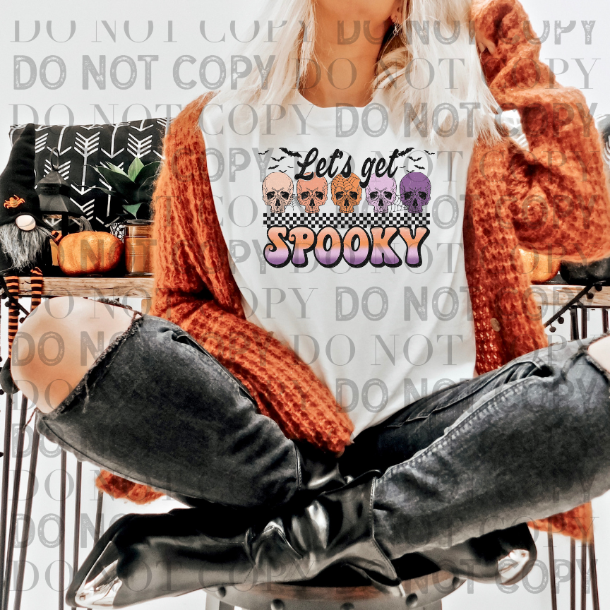 Let's get spooky distressed - DTF