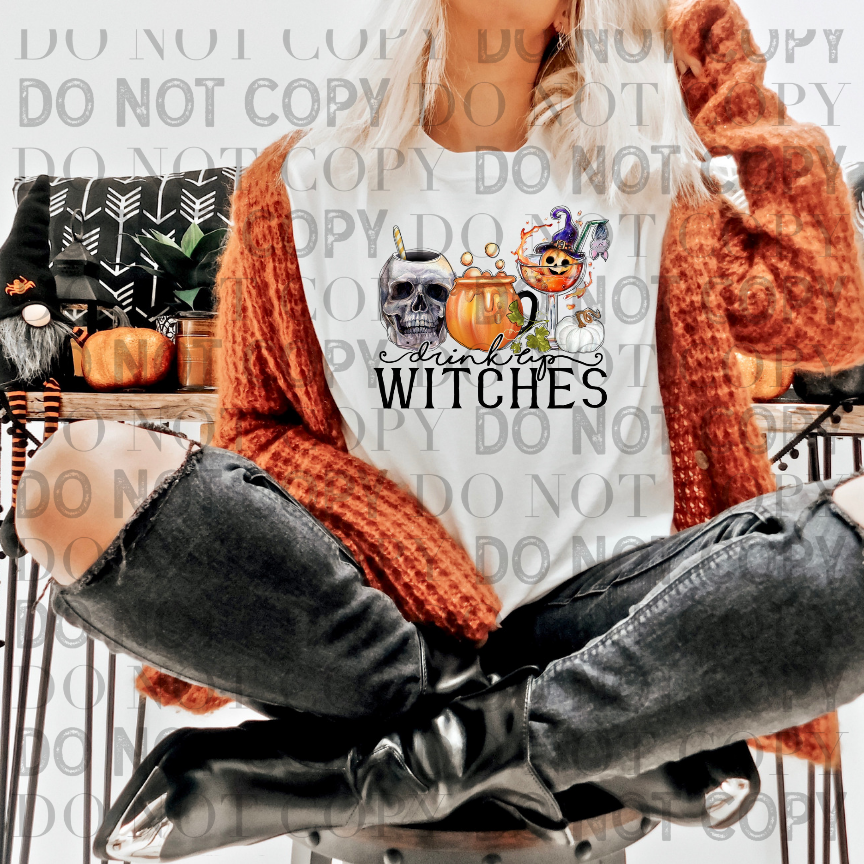 Drink up witches - DTF