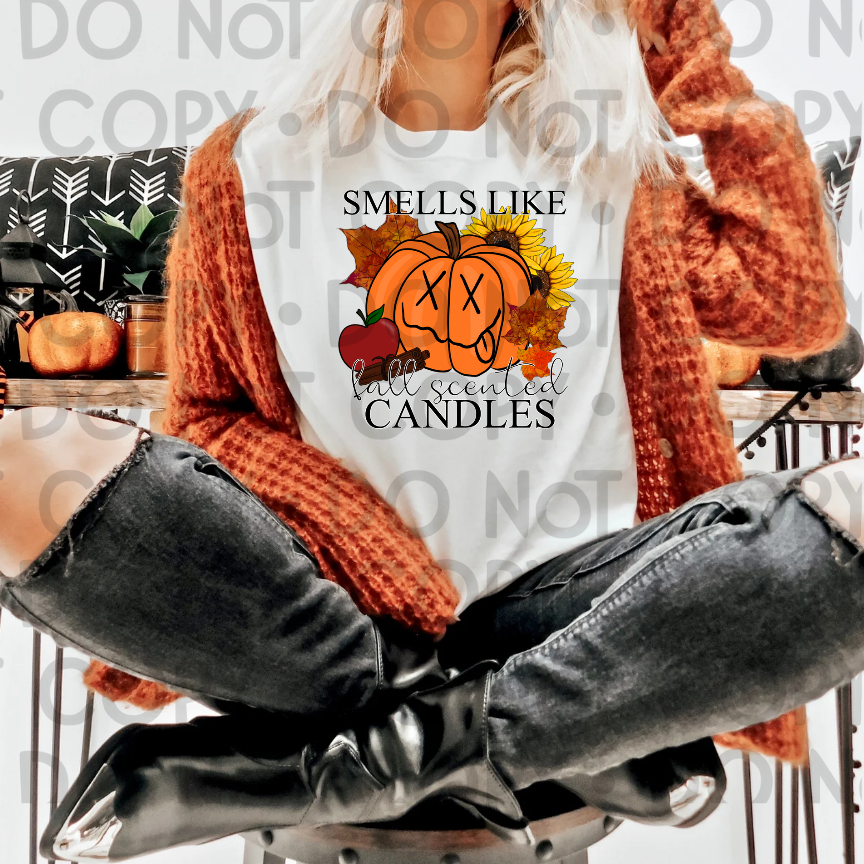 Smells like fall scented candles - DTF