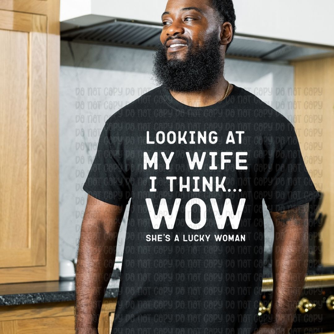 Looking at my wife - DTF