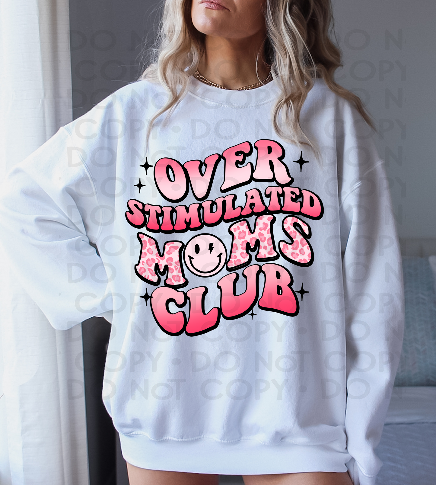 Over stimulated moms club - DTF